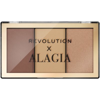 REVOLUTION X Alagia Face Like Alagia Highlight & Bronze Palette – Zboží Dáma