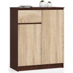 Ak furniture Kiara 80 cm 2 skříňky a 1 šuplík – Sleviste.cz