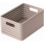 Rotho úložný box Country A5 6L cappuccino – Zboží Dáma