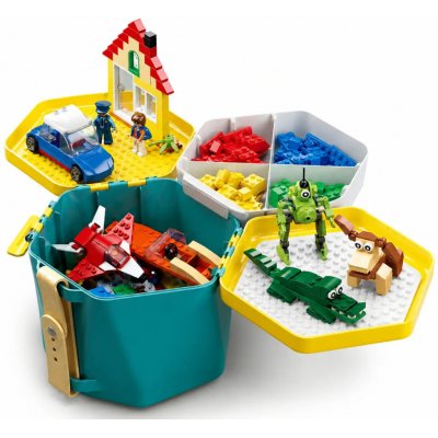 Sluban B0829 kbelík s kostkami zelený – Zboží Mobilmania