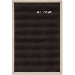 Showdown Displays Písmenková tabule černá 40 x 60 cm nasouvací písmenka – Zboží Živě