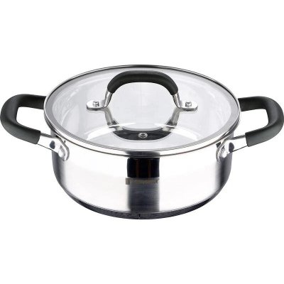Bergner Kastrol s poklicí nerez MIDNIGHT 20 cm 2,3 l – Hledejceny.cz