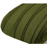 Zip spirálový 3 mm metráž pro jezdce typu POL 263 zelená khaki – Hledejceny.cz