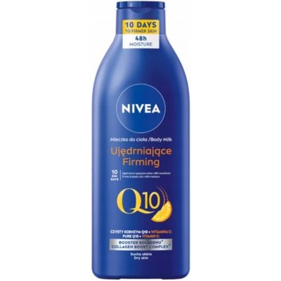 Nivea Q10 Plus Firming výživné zpevňující tělové mléko 400 ml – Hledejceny.cz