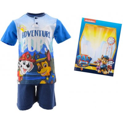 Sun City dětské pyžamo Paw Patrol Adventure blue – Zboží Mobilmania