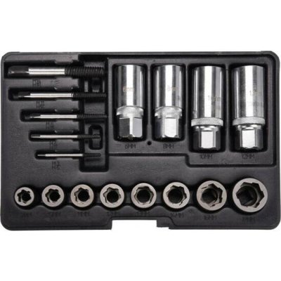 Sada vytahováků šroubů a čepů 17 ks Yato YT-06033 – Zboží Dáma