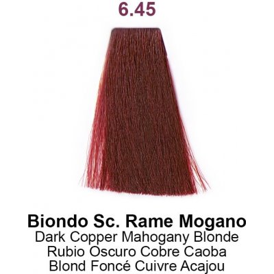 Nouvelle Hair Long barva na vlasy 6.45 tmavě měděná mahagonová blond 100 ml