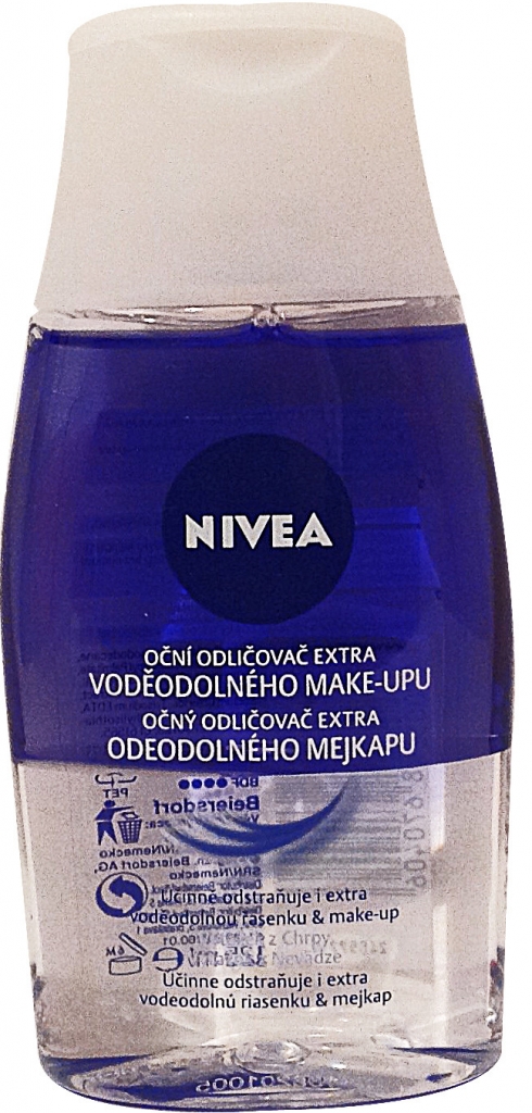 Nivea Visage oční odličovač extra voděodolného make-upu (Eye Make-up Remover) 125 ml