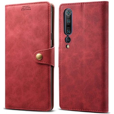 Pouzdro Lenuo Leather flipové Xiaomi Mi 10, červené – Zbozi.Blesk.cz