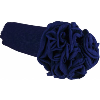 Krepový kornout 25cm x 2,5m 555-ŠVESTKOVĚ MODRÁ – Zboží Dáma