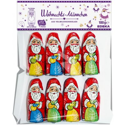 Gut & Günstig Mini Mikulášové z mléčné čokolády z Alpského mléka 100 g – Zboží Dáma
