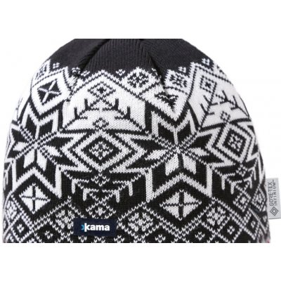 Merino čepice KAMA AW41 Windstopper s bambulí – Hledejceny.cz