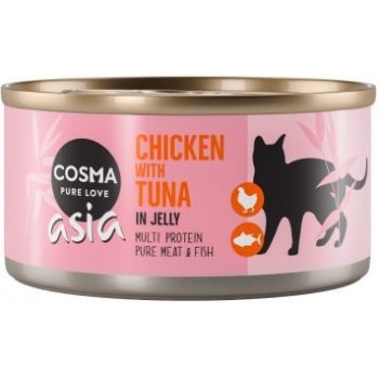 Cosma Thai Asia kuře s tuňákem v želé 170 g