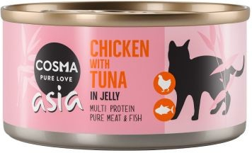 Cosma Thai Asia kuře s tuňákem v želé 170 g