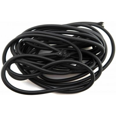 Gumové lano - černá - průměr 1 cm – Zboží Mobilmania