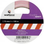 Walteco Výstražná páska 75 mm x 100 m červeno-bílá 20157 – Zboží Dáma