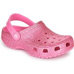 Crocs Classic Glitter Pink Lemonade – Zboží Mobilmania