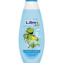 Lilien Boys 2v1 dětský šampon a pěna pro chlapce 400 ml