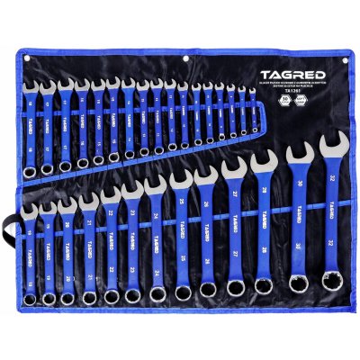 Tagred Pogumované kombinované klíče 6-32mm 30 ks TA1261 – Zboží Dáma