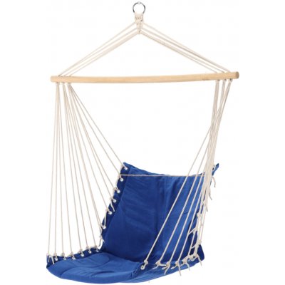 Garden Line HAMAK BRAZILSKÁ ZÁVĚSNÁ STOLIČKA TMAVĚ MODRÁ 3388 – Zboží Mobilmania