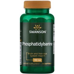 Swanson Phosphatidylserine fosfatidylserin 100 mg 90 softgels