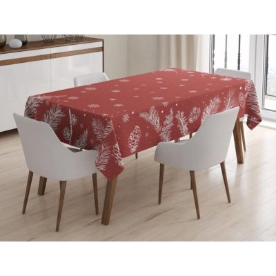 Xpose Obdelníkový ubrus VALERIA červený 120x140 cm – Zboží Dáma