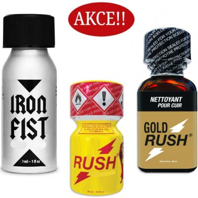 Rush Poppers Iron Original mix pack 3 x 24 ml – Zbozi.Blesk.cz