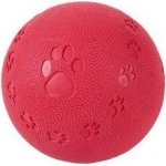 Trixie pískací guma míč s tlapkami 9 cm – Zboží Dáma