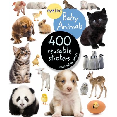 Eyelike Stickers: Animals barevné samolepky se zvířaty – Zboží Živě
