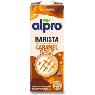 Alpro Barista Ovesno-sójový nápoj s karamelovou příchutí 1 l – Zboží Dáma