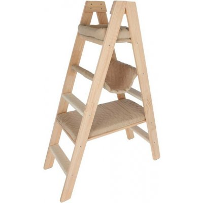 Kerbl 80921 Ladder Žebřík pro kočky přírodní béžový 134 x 39,5 x 97 cm – Sleviste.cz