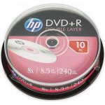 1/2 HP DVD+R 8,5GB 8x, cakebox, 10ks (DRE00060-3) – Sleviste.cz