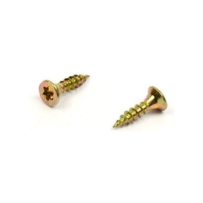 Univerzální vrut do dřeva 3,5x10 TORX zinek žlutý – Zboží Mobilmania