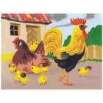 Dino kostky Domácí zvířátka retro 12 kostek – Hledejceny.cz