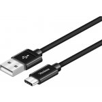 Yenkee YCU 301 BK USB A 2.0 / C, 1m – Zboží Mobilmania