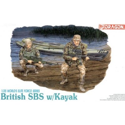 Dragon BRITISH SBS w/KAYAK 3023 1:35
