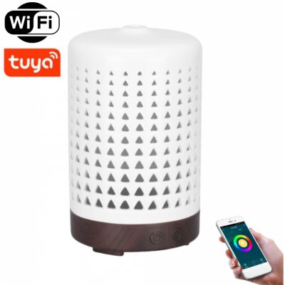BOT Smart aroma difuzér SDC2 bílá / tmavě hnědé dřevo 100 ml – Zbozi.Blesk.cz