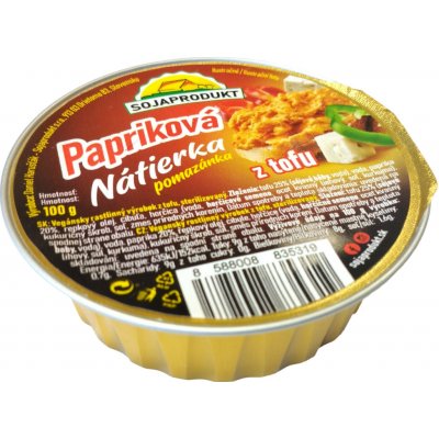 Sojaprodukt Papriková pomazánka z tofu 100 g – Zboží Dáma