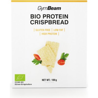GymBeam BIO Proteinový Knäckebrot 100 g – Zboží Dáma