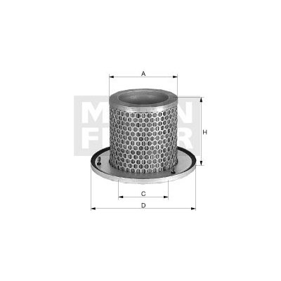 Vzduchový filtr C 1342 KIT – Hledejceny.cz
