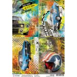 Ciao Bella Rýžový papír No Speed Limit Cards 21x29.7 cm – Hledejceny.cz