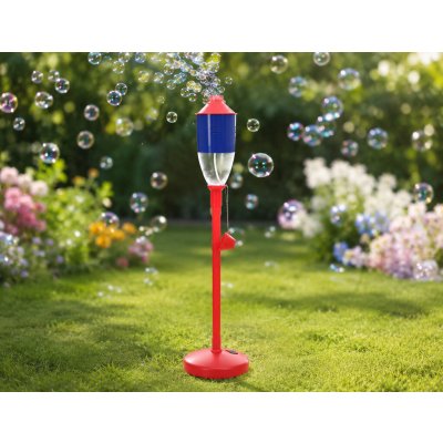 Bublifukovač louč 132 cm na baterie se světlem a náplní 350 ml – Sleviste.cz