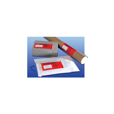 Obálky samolepicí na zásilky - C6 / 180 mm x 120 mm / červené