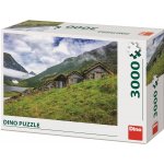 Dino Norangsdalen Valley Norsko 3000 dílků – Zboží Dáma