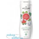 Attitude Dětské tělové mýdlo a šampon 2 v 1 Little leaves s vůní melounu a kokosu 473 ml