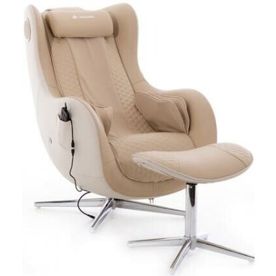 Safír Relax Elektrické masážní křeslo béžové – Zboží Dáma