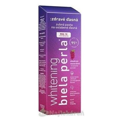 Biela Perla Whitening zdravé dásně 75 ml – Hledejceny.cz