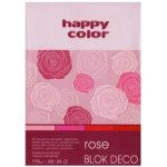 Happy Color Blok Deco Rose A4 170g 20 listů 4 barvy růžovo-červené odstíny HA 3717 2030 062 – Zboží Dáma