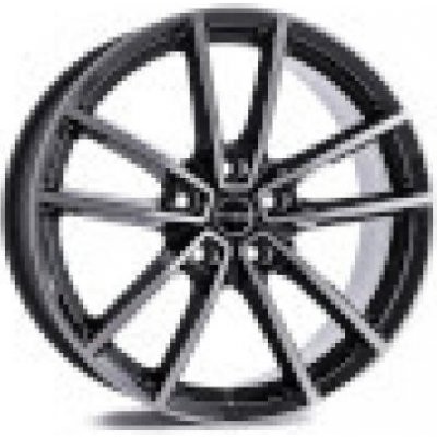 BORBET F 8x19 5x114,3 ET48 black polished | Zboží Auto