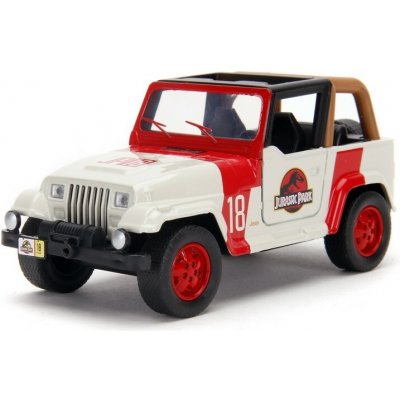 Jada Toys | Jurassic Park Diecast Model 1992 Jeep Wrangler 1:32 – Hledejceny.cz